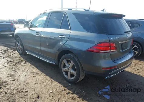 2017 Mercedes-Benz Gle 350 4Matic z USA, uszkodzony, nr VIN 4JGDA5HB1HA931853